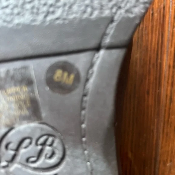 Lucky Brand Hackett Dark Brown Tall Distressed Riding  Boots - Picture 8 of 13